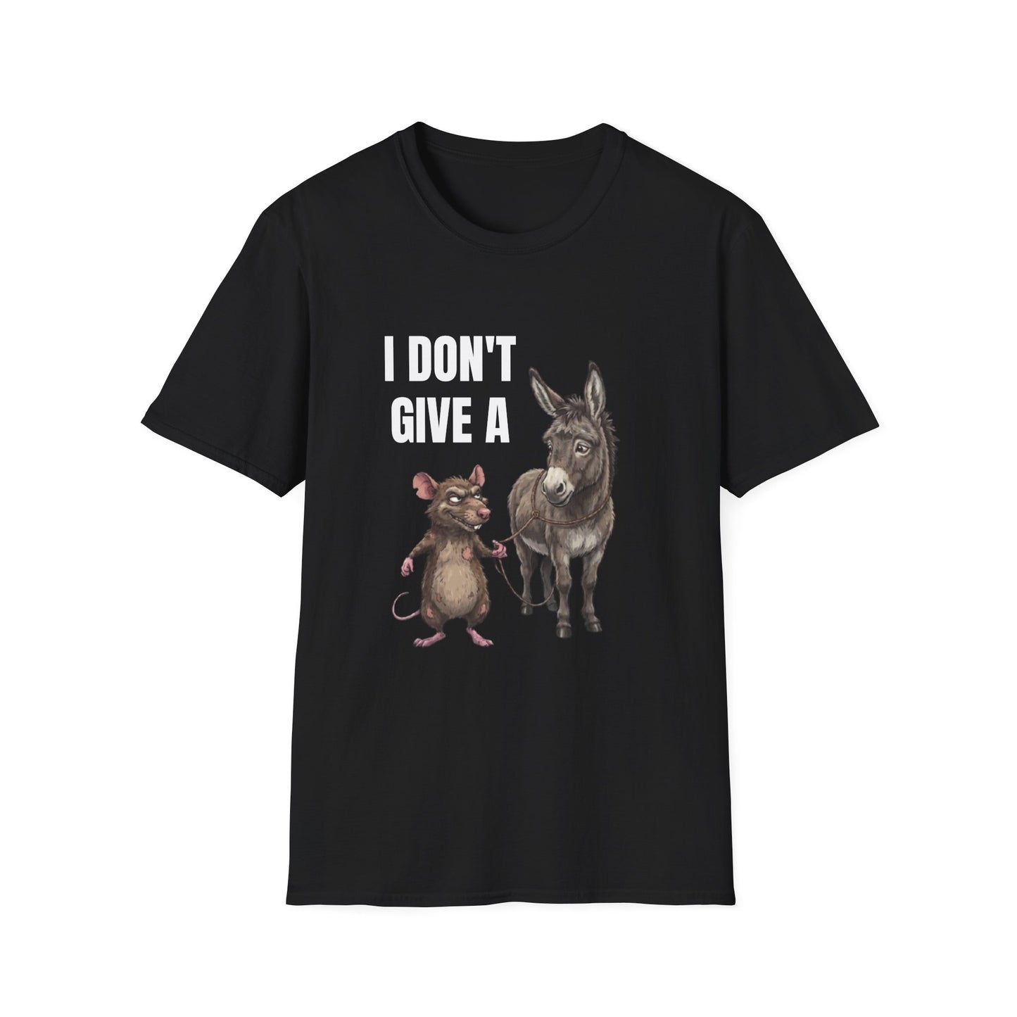 I DON'T GIVE A RAT'S ASS T-SHIRT