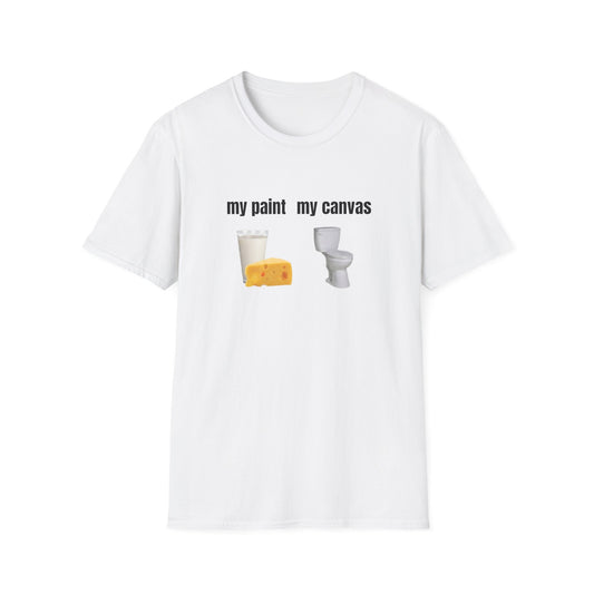 MY PAINT MY CANVAS T-SHIRT