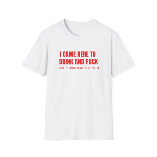 I CAME HERE TO T-SHIRT