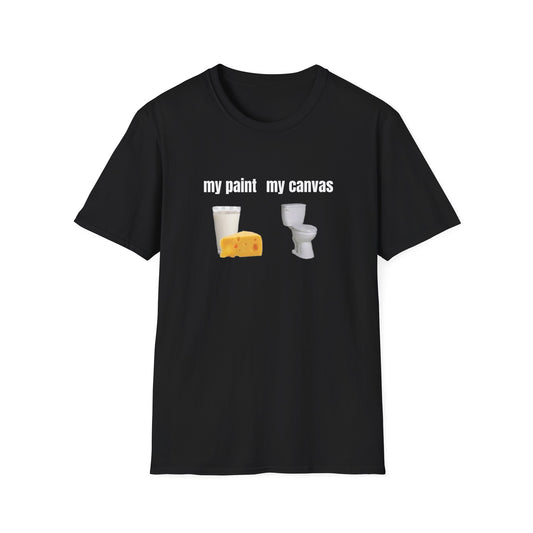 MY PAINT MY CANVAS T-SHIRT