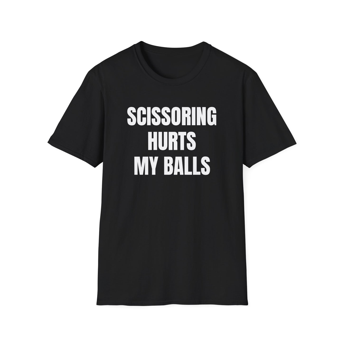 SCISSORING HURTS T-SHIRT