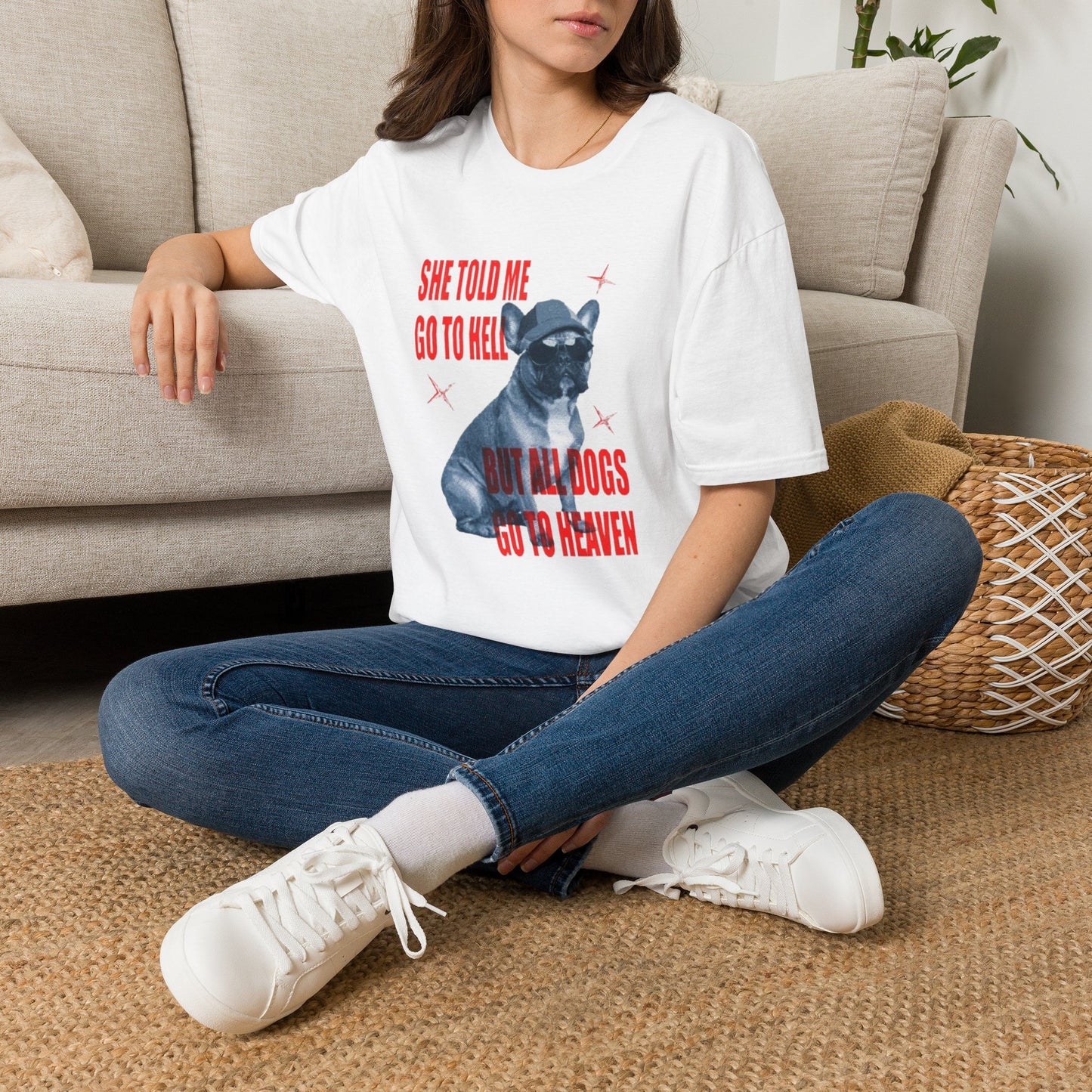 SHE TOLD ME TO GO TO HELL T-SHIRT