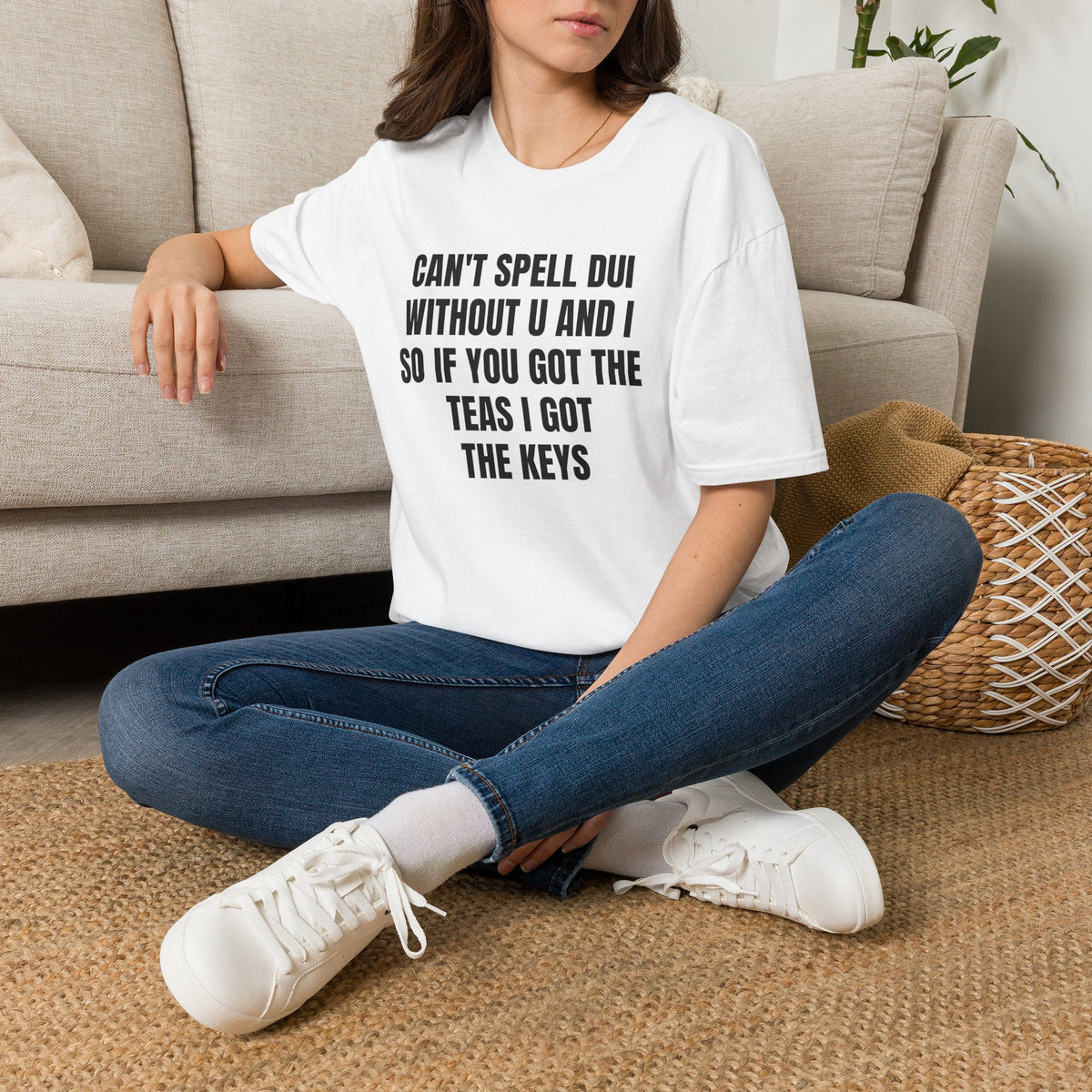 CAN'T SPELL DUI WITHOUT U AND I T-SHIRT