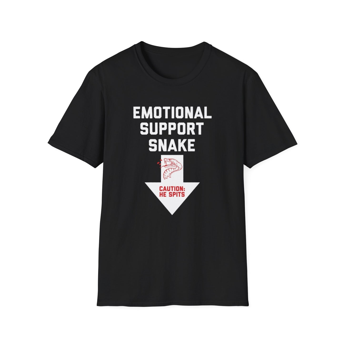 EMOTIONAL SUPPORT SNAKE T-SHIRT
