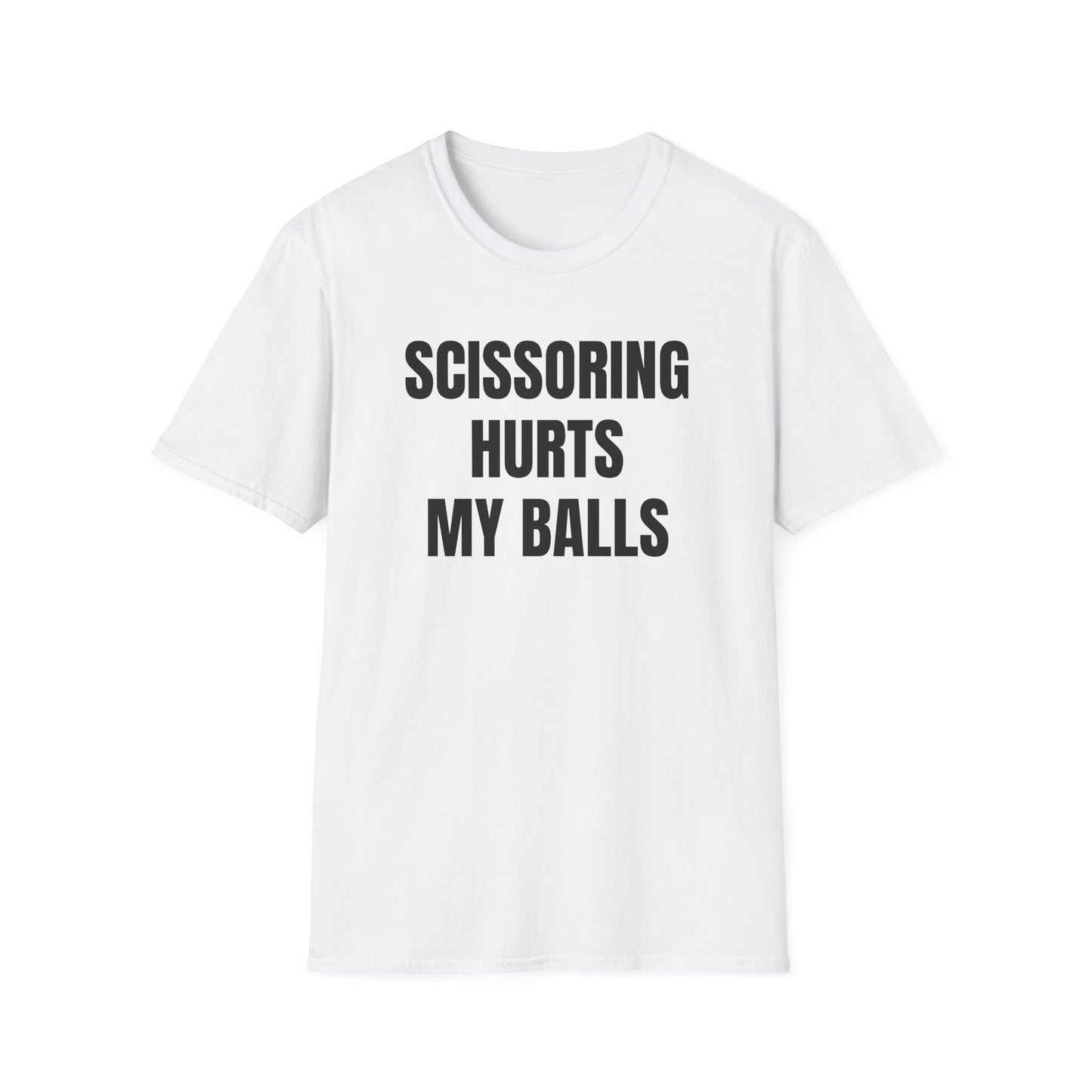 SCISSORING HURTS T-SHIRT