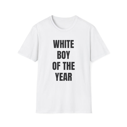 WHITE BOY OF THE YEAR T-SHIRT