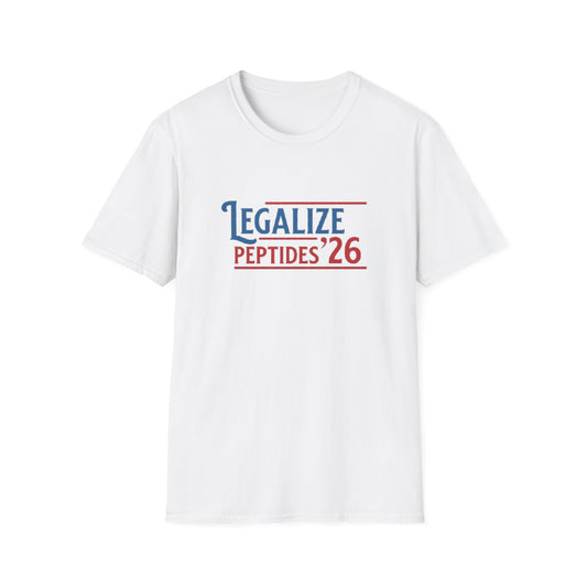 LEGALIZE PEPTIDES T-SHIRT