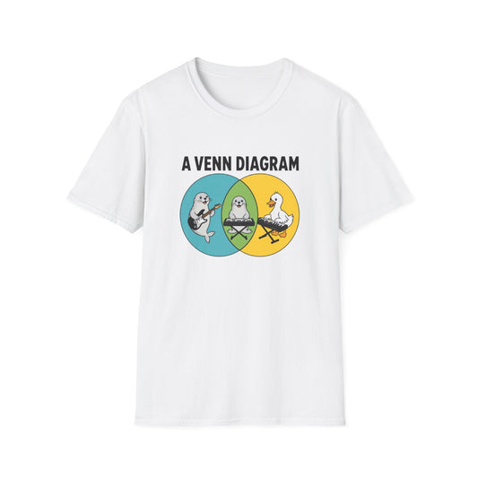 A VENN DIAGRAM T-SHIRT