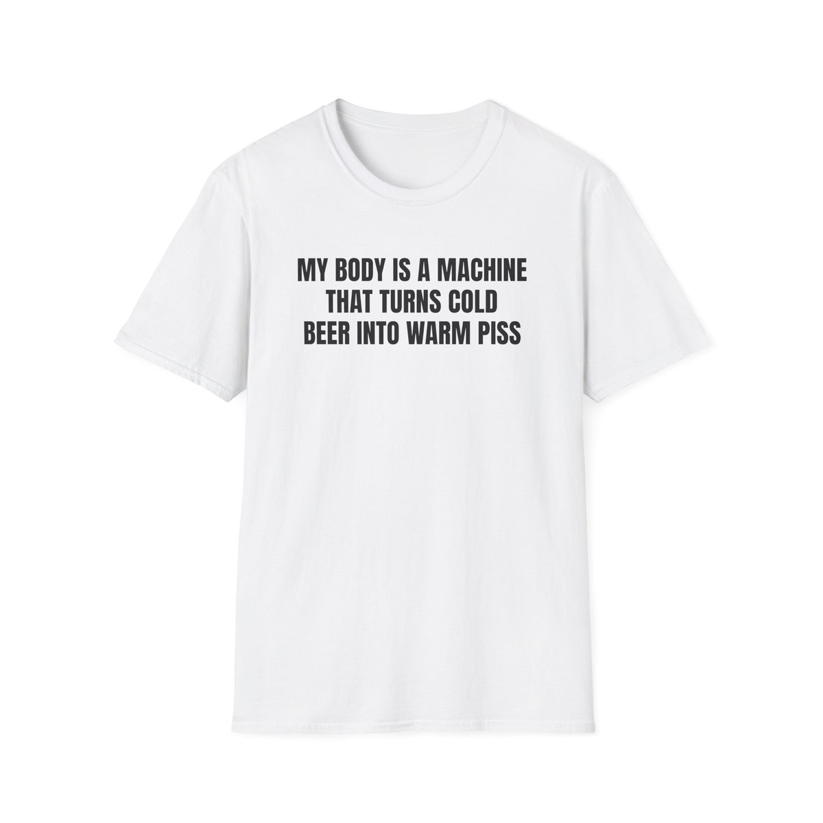 MY BODY IS A MACHINE T-SHIRT