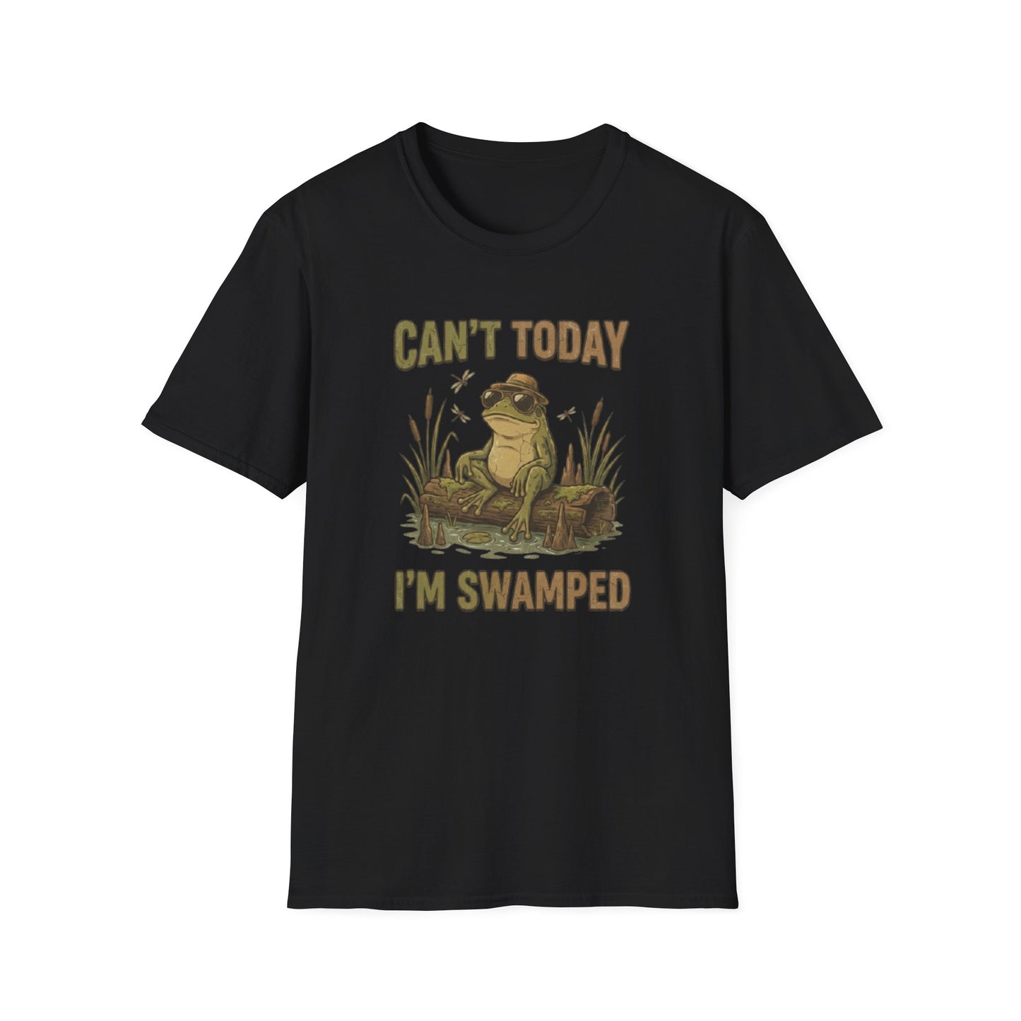 CAN'T TODAY I'M SWAMPED T-SHIRT