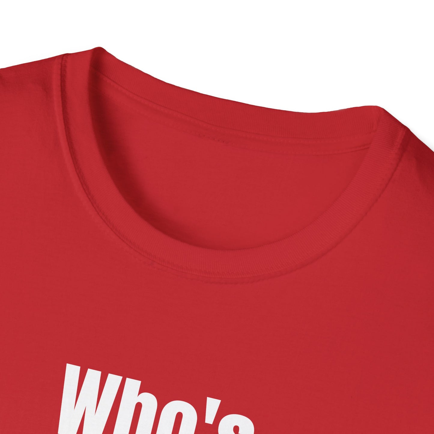 WHO'S GONNA MATCH MY FREQUENCY T-SHIRT