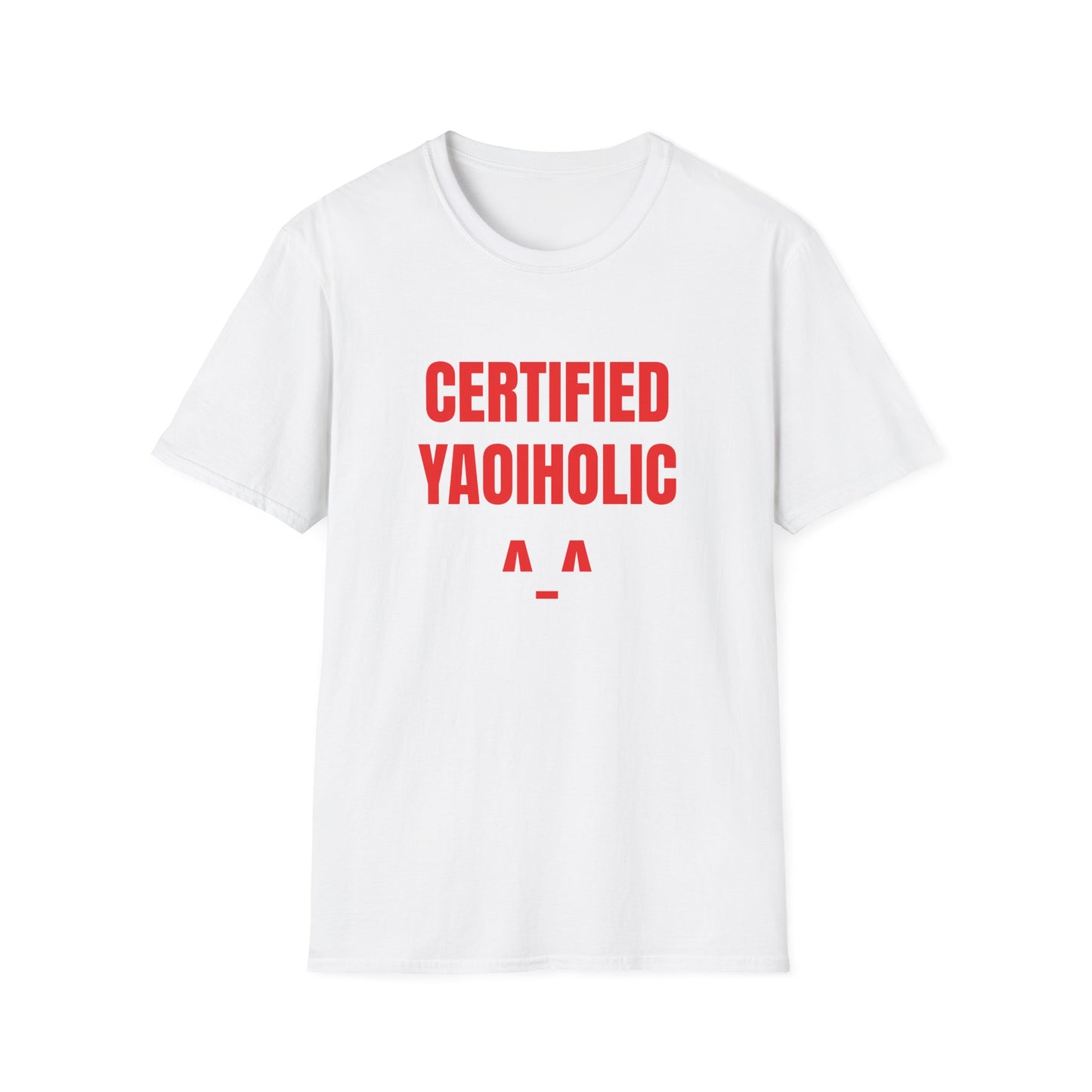 CERTIFIED YAOIHOLIC T-SHIRT